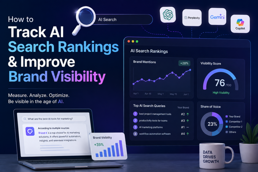How to Track AI Search Rankings & Improve Brand Visibility