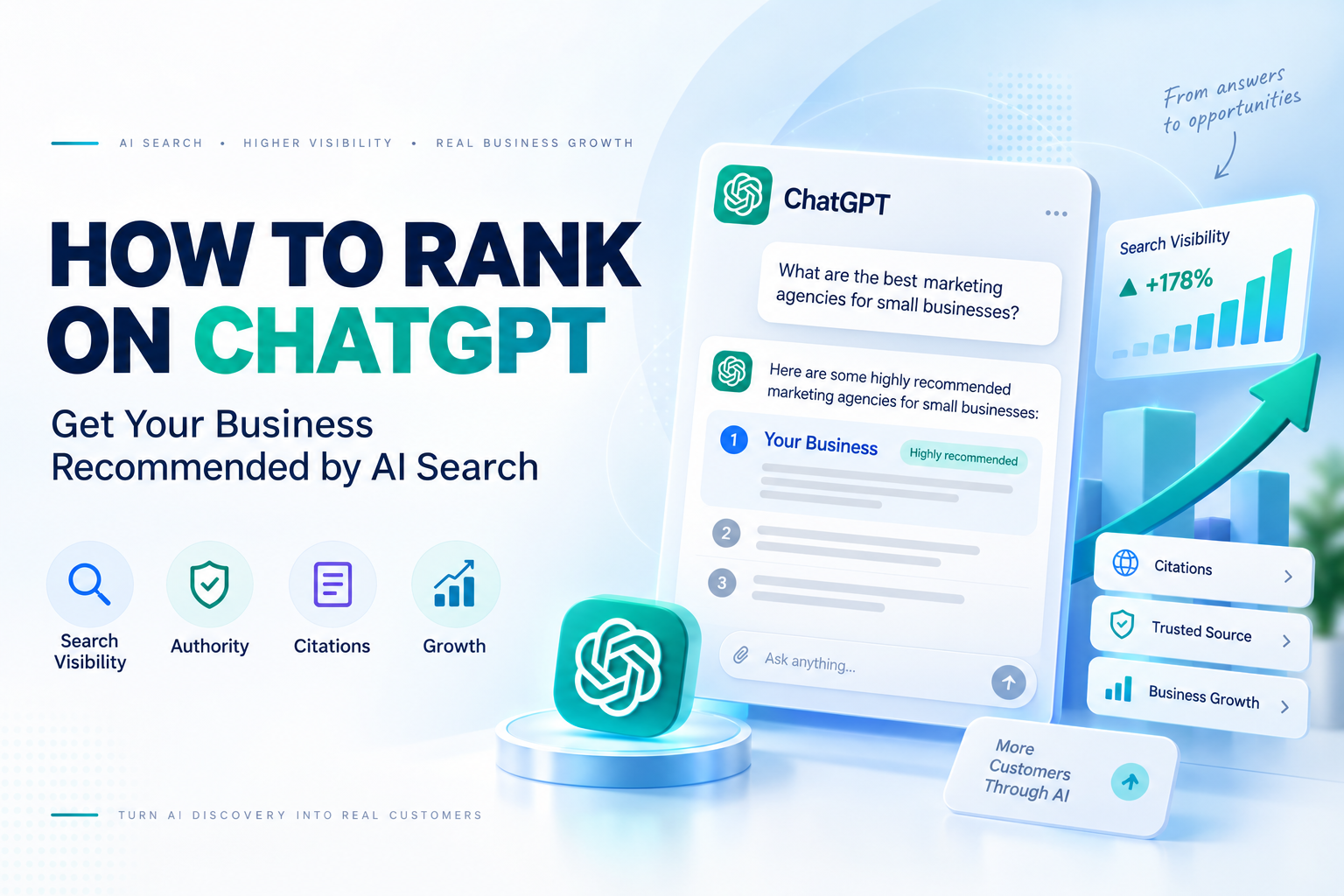 How to Rank on ChatGPT & Get Your Business Recommended